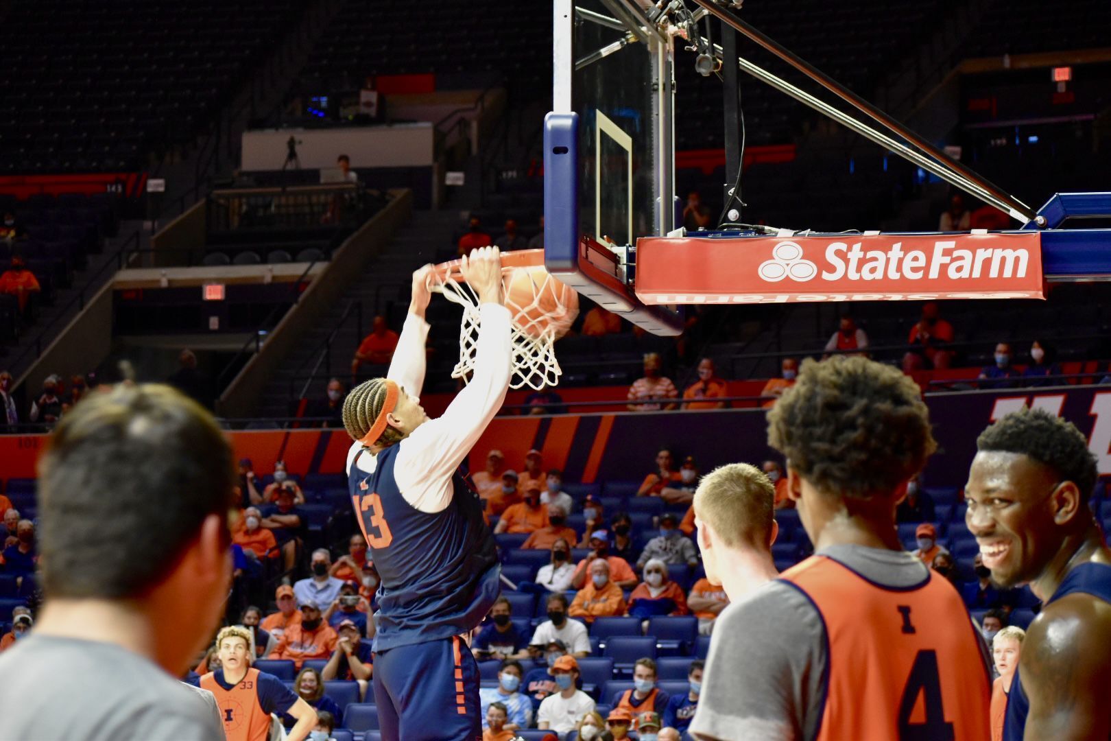 Photos: Illinois hosts open practice